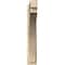 Ekena Millwork Thorton Block Rough Sawn Outlooker, Douglas Fir, 6"W x 30"D x 38"H OUT06X30X38THR05RDF - alternate 2